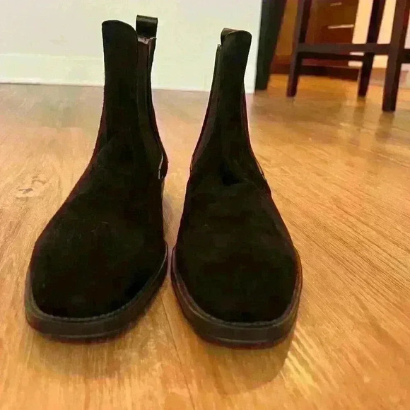 Stuart Weitzman Suede Leather Chelsea Boots Women's Size - 11 1/2 - Picture 1 of 7